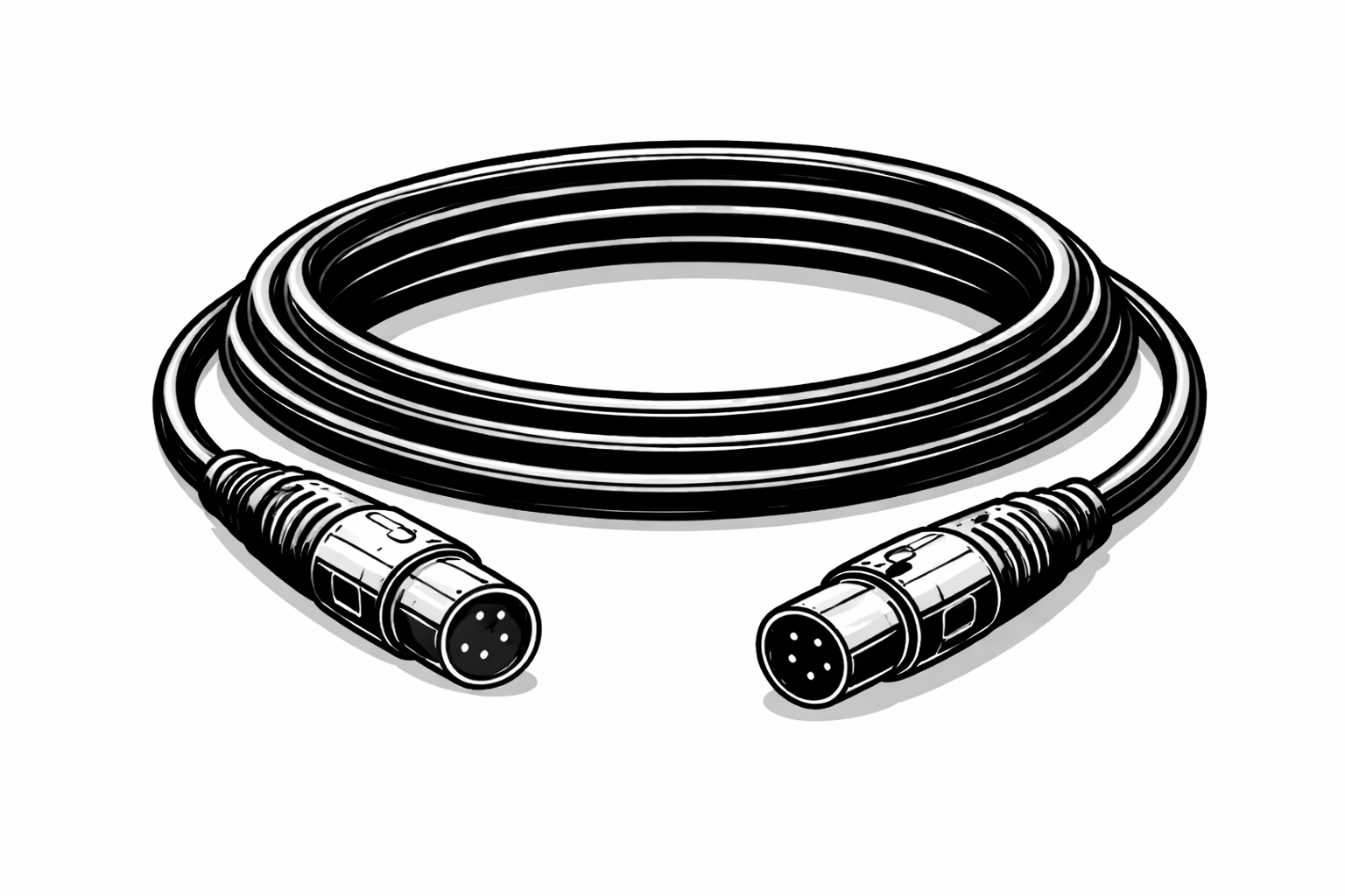 5 Pol DMX Kabel