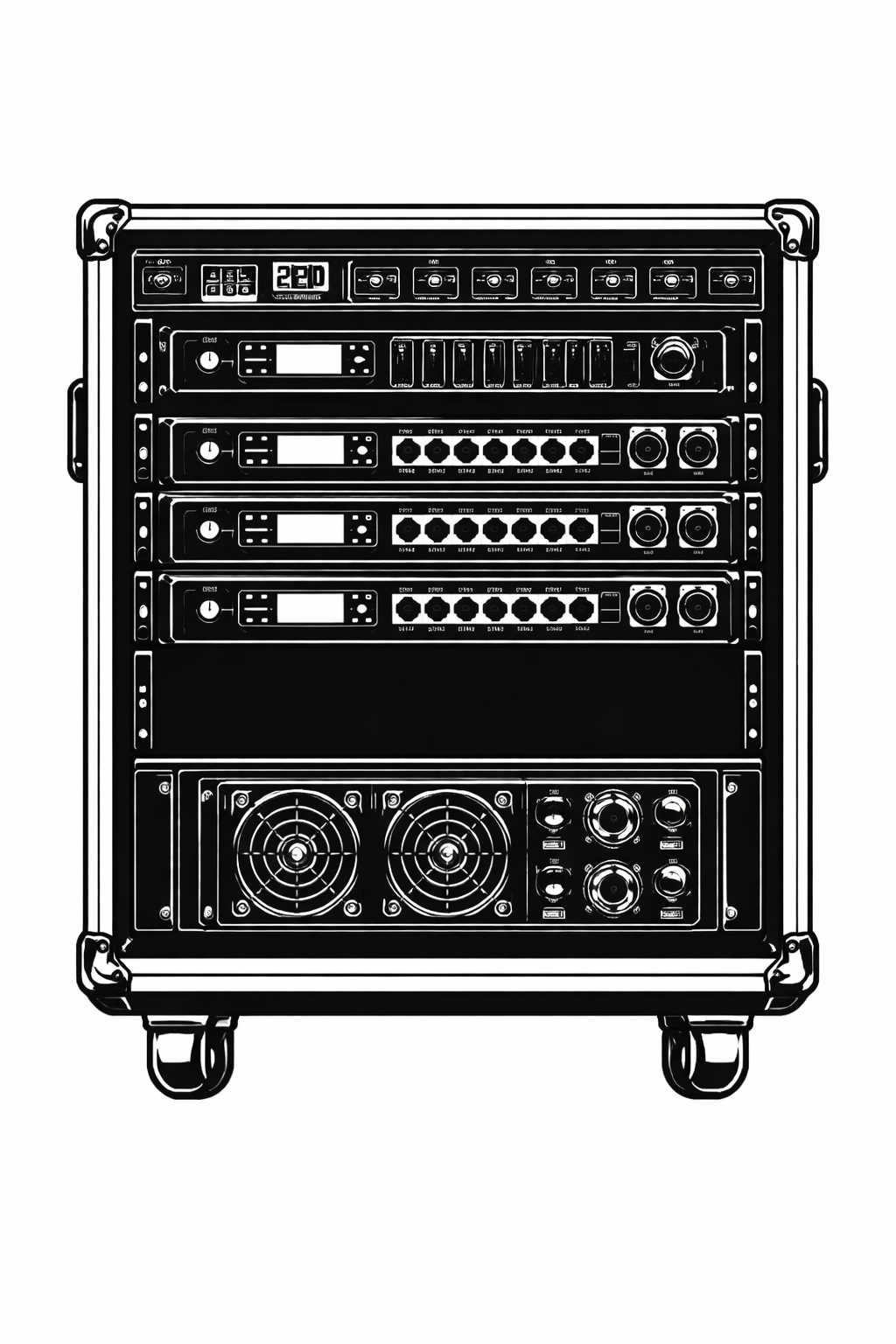 Luminex Stage Rack